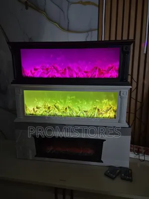 Multicolour Led Fireplace Decor (60x20cm)