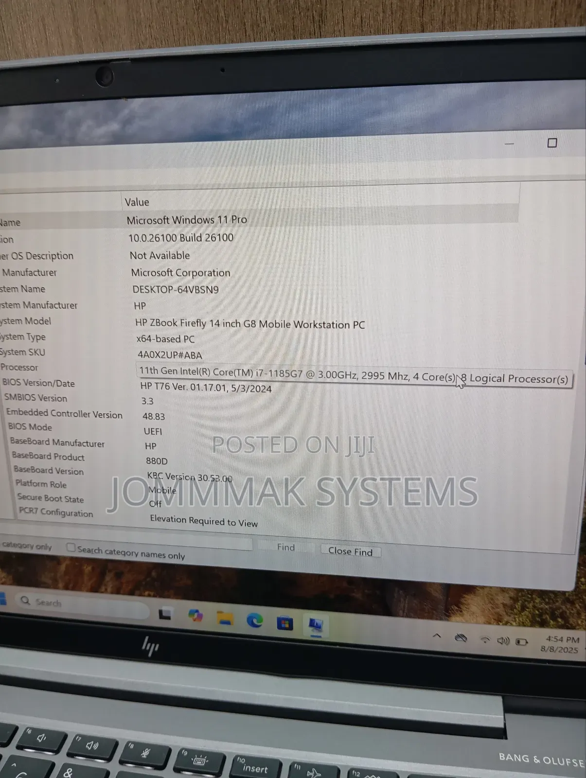 Laptop HP ZBook Firefly G8 16GB Intel Core I7 SSD 512GB