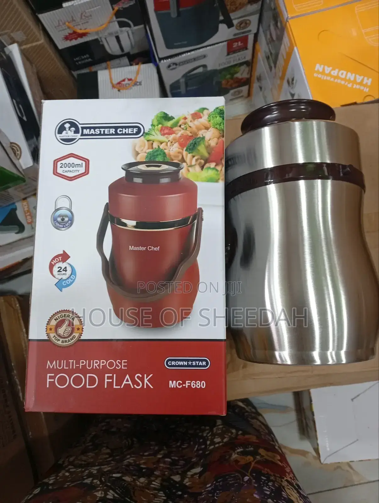 Mastercard 2000ml Multi Purpose Fool Flask