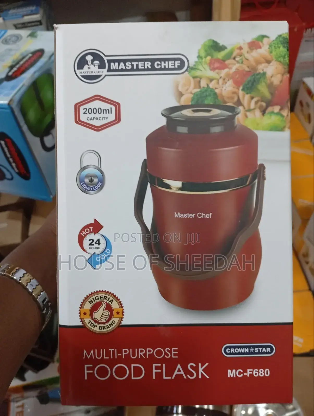 Mastercard 2000ml Multi Purpose Fool Flask