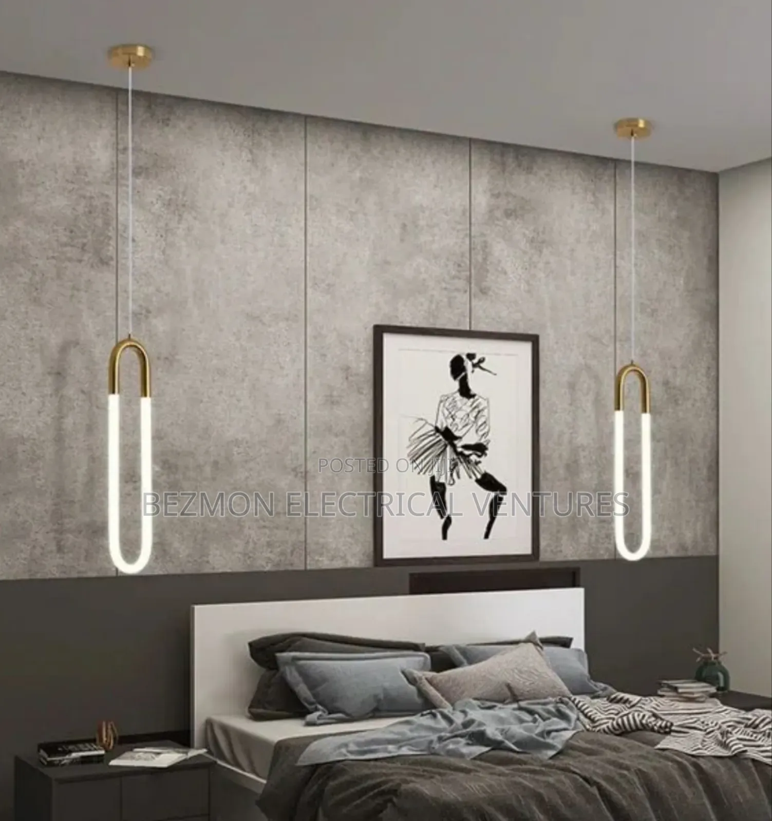 Unique Bedside Light Available for Sale