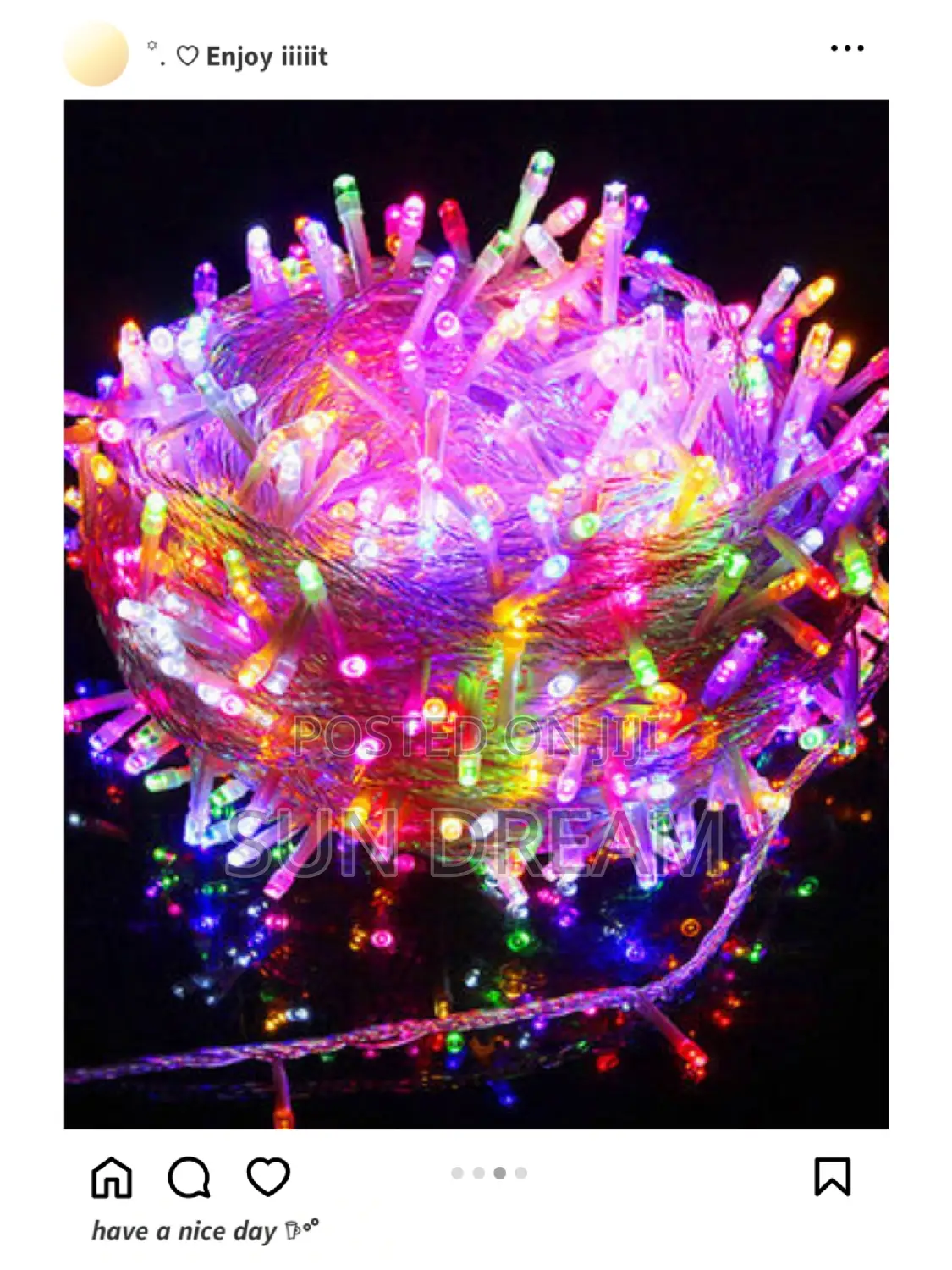 Led Colorful Light Decoration Light