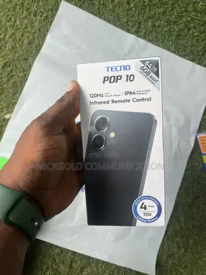 New Tecno Pop 10 64 GB Black