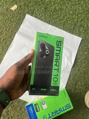 New Infinix Smart 10 128 GB Black