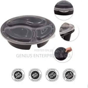 50pcs of 3 Food Portion Disposable Food Pack