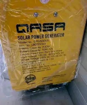 500va Qasa Solar Generator With Solar Panel