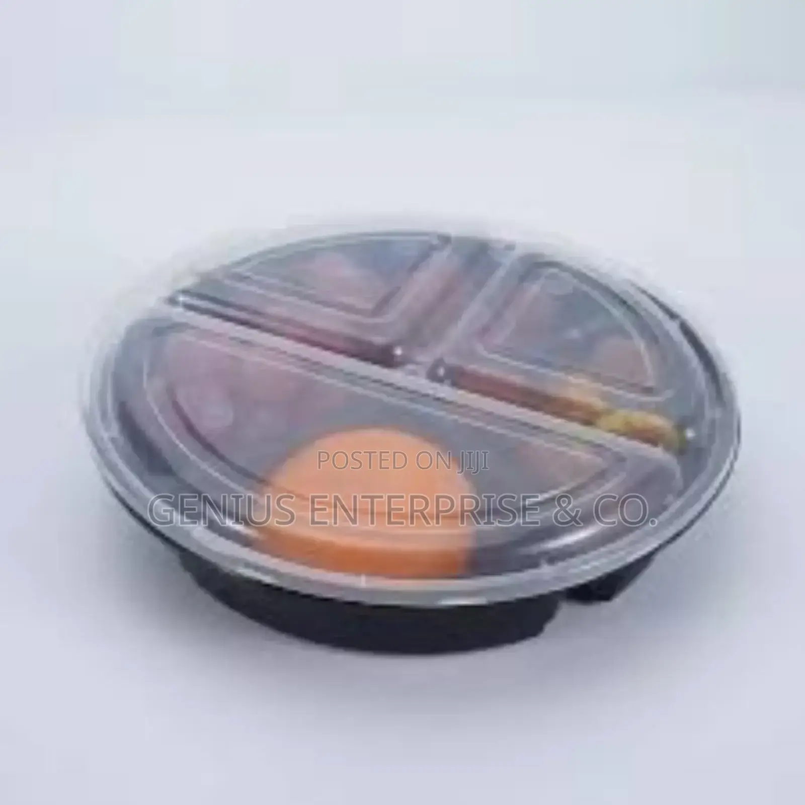Freezable Microwaveable 3 Compartment Plates (1pack)