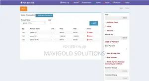 Point Of Sales And Inventory Software