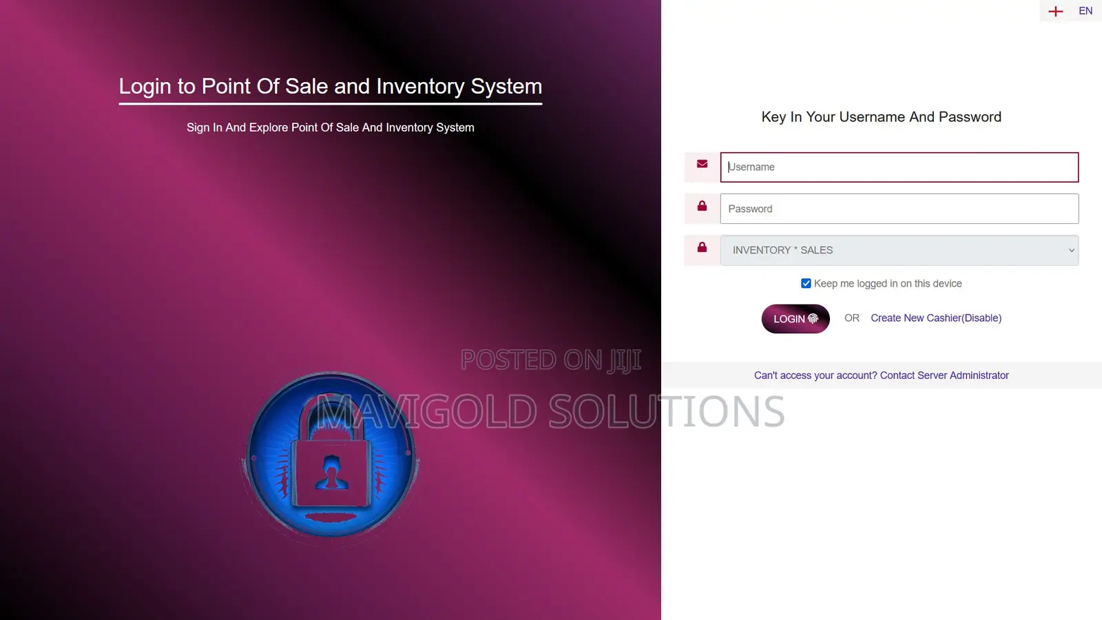 Point Of Sales And Inventory Software