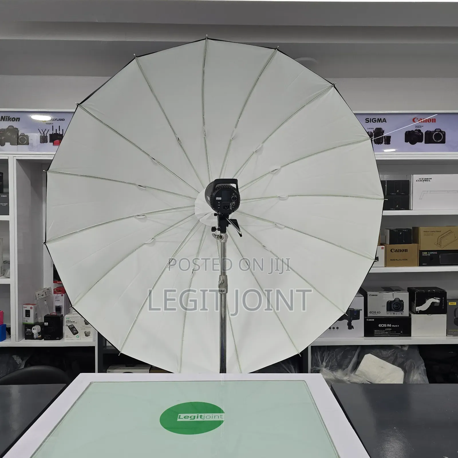 Deep Parabolic Umbrella Softbox 165cm