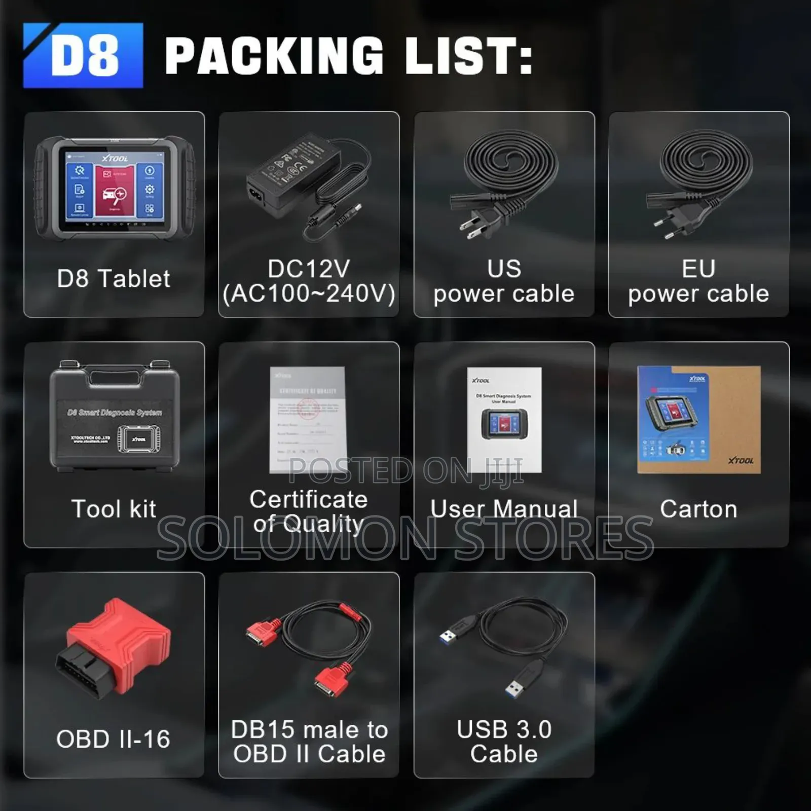 Xtool D8 Advanced Diagnostic Car Scanner Tools