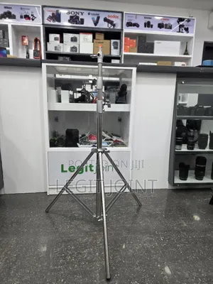Silver Heavy-Duty Light Stand