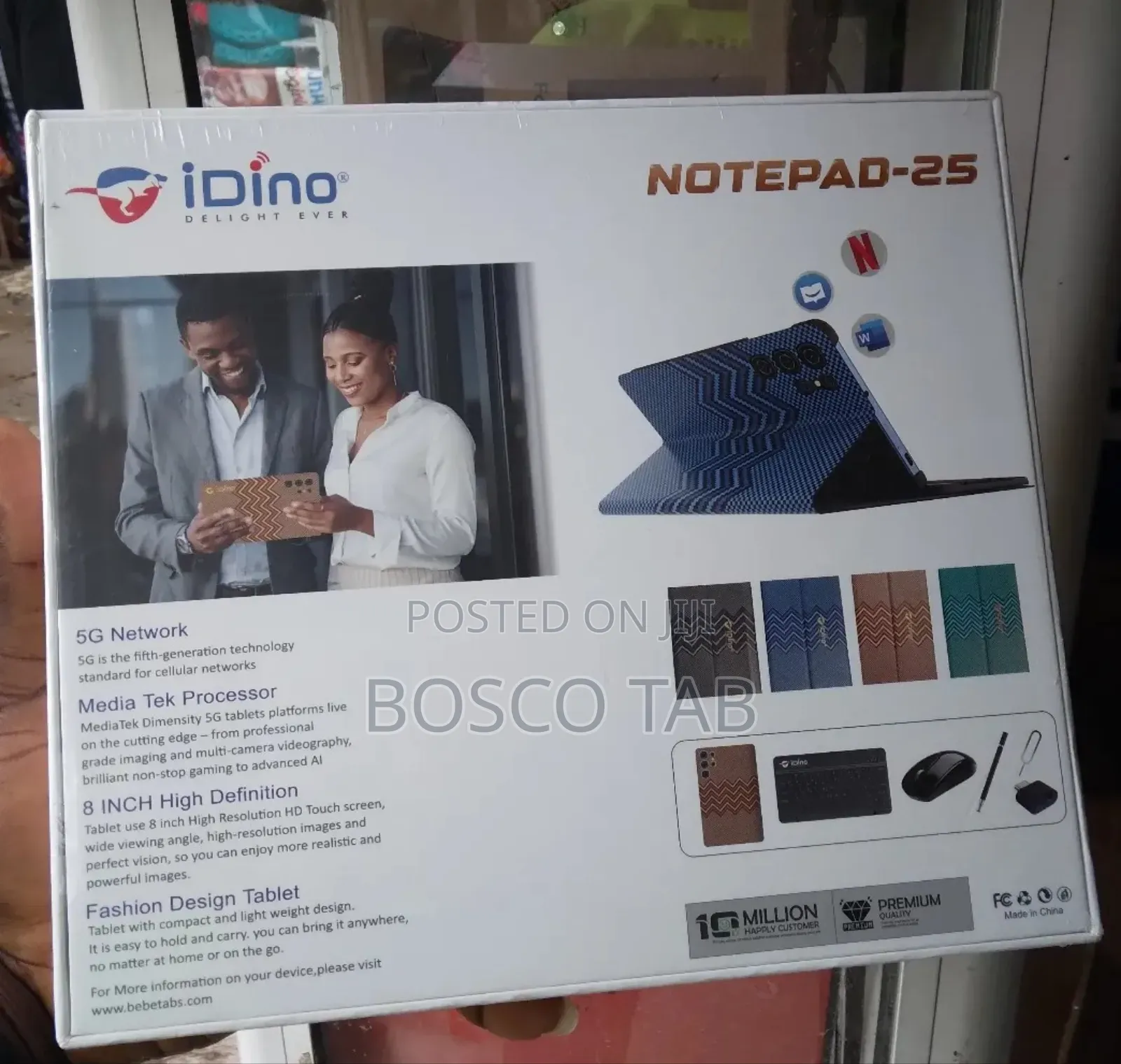 New Idino Note Pad 8 512 GB Gray