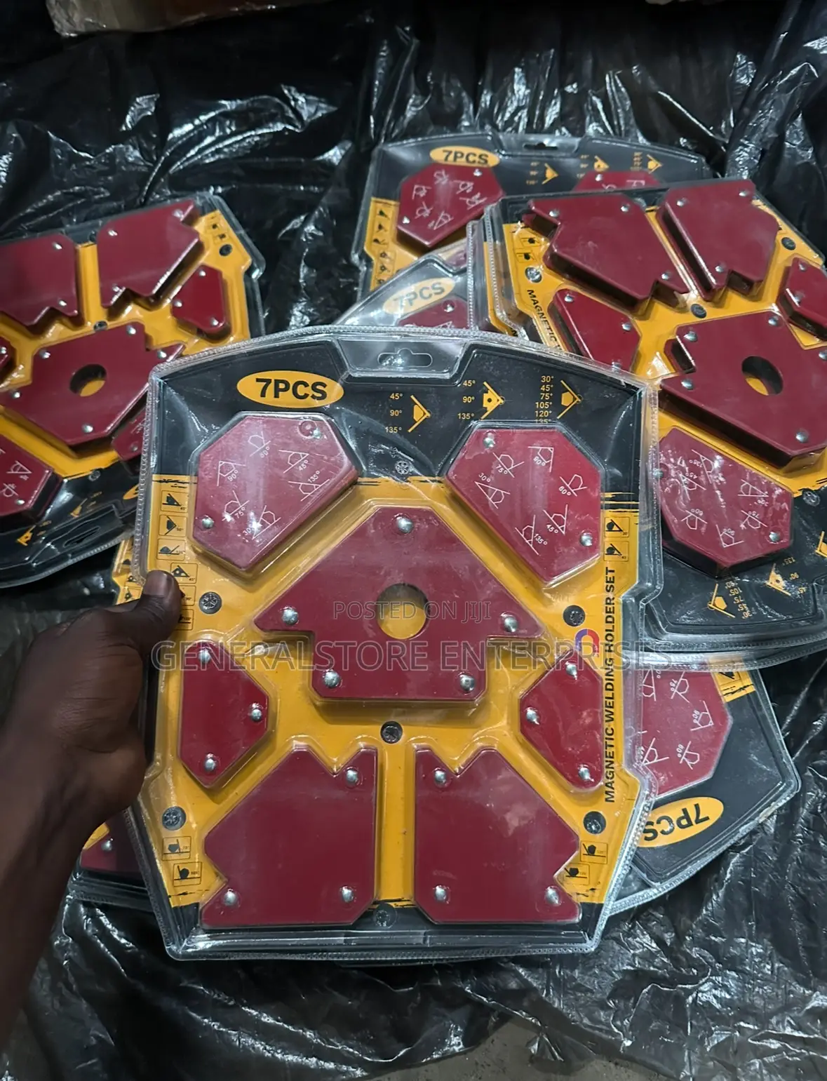 7pcs Welding Magnetic Holder Set