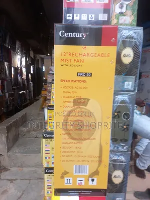 Cantury Electec Prod Century 12"Rechargeable Mist Fanp