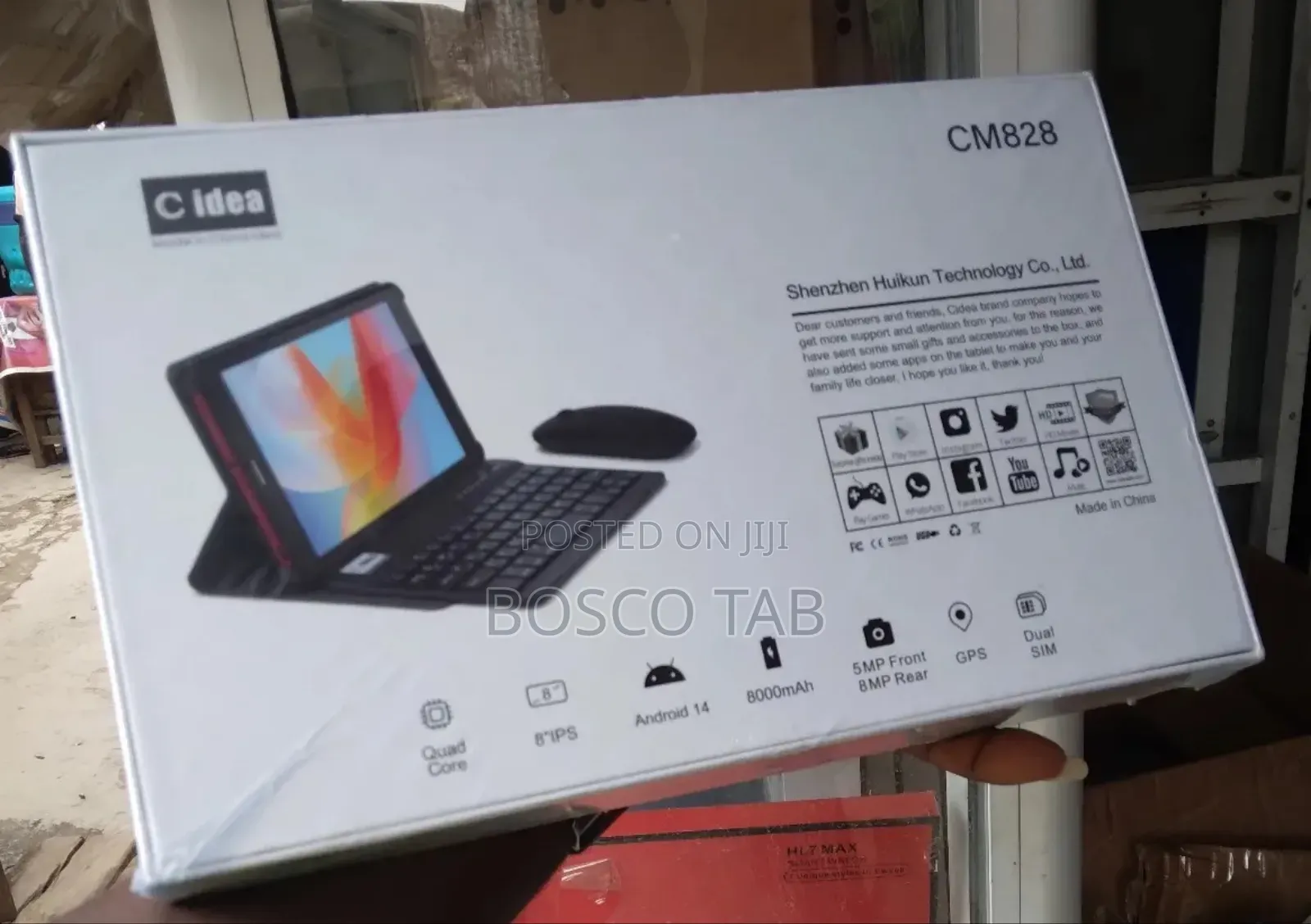 New C idea CM828 512 GB Gray