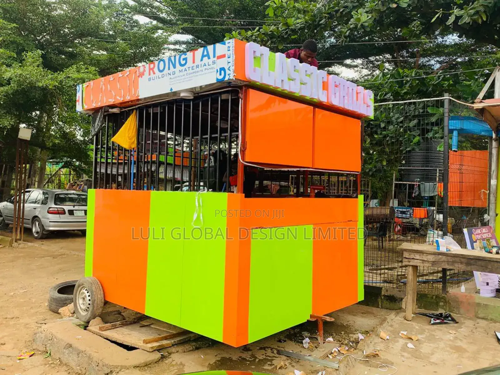 Aluco Board Cladding Mobile Container Sales And Installation