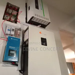 10 Kva Inverter Setup and 10kwh Lithium Battery Backup