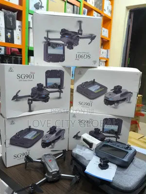 Sg901 Max Dual Lens Camera 5g Wifi Gps Drone 2 Battery