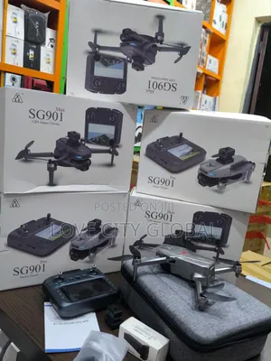 Sg901 Max Dual Lens Camera 5g Wifi Gps Drone 2 Battery