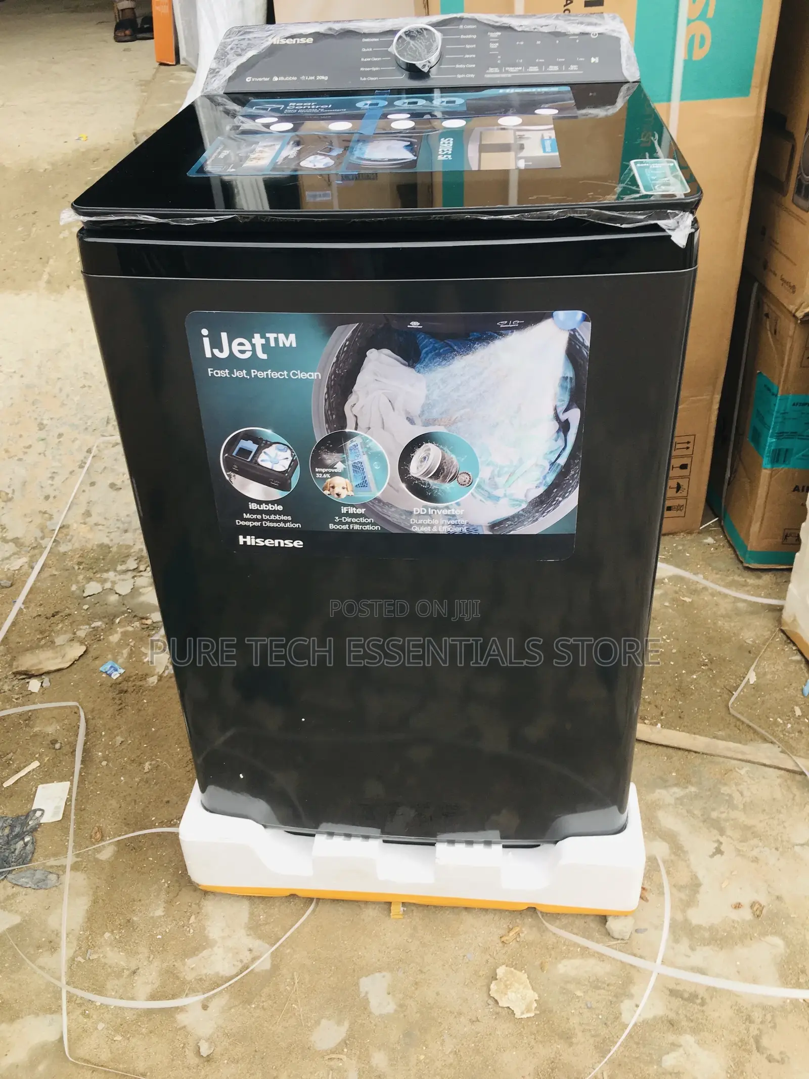 Original Hisense Top Load 20kg Automatic Washing Machine