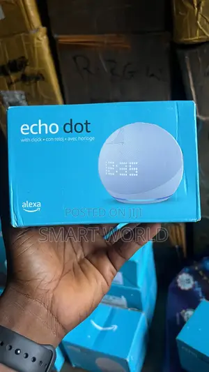 New Alexa Amazon Echo Dot 5 With Clock / Timer