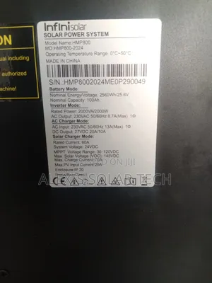 Infinisolar 2000w Solar Generator