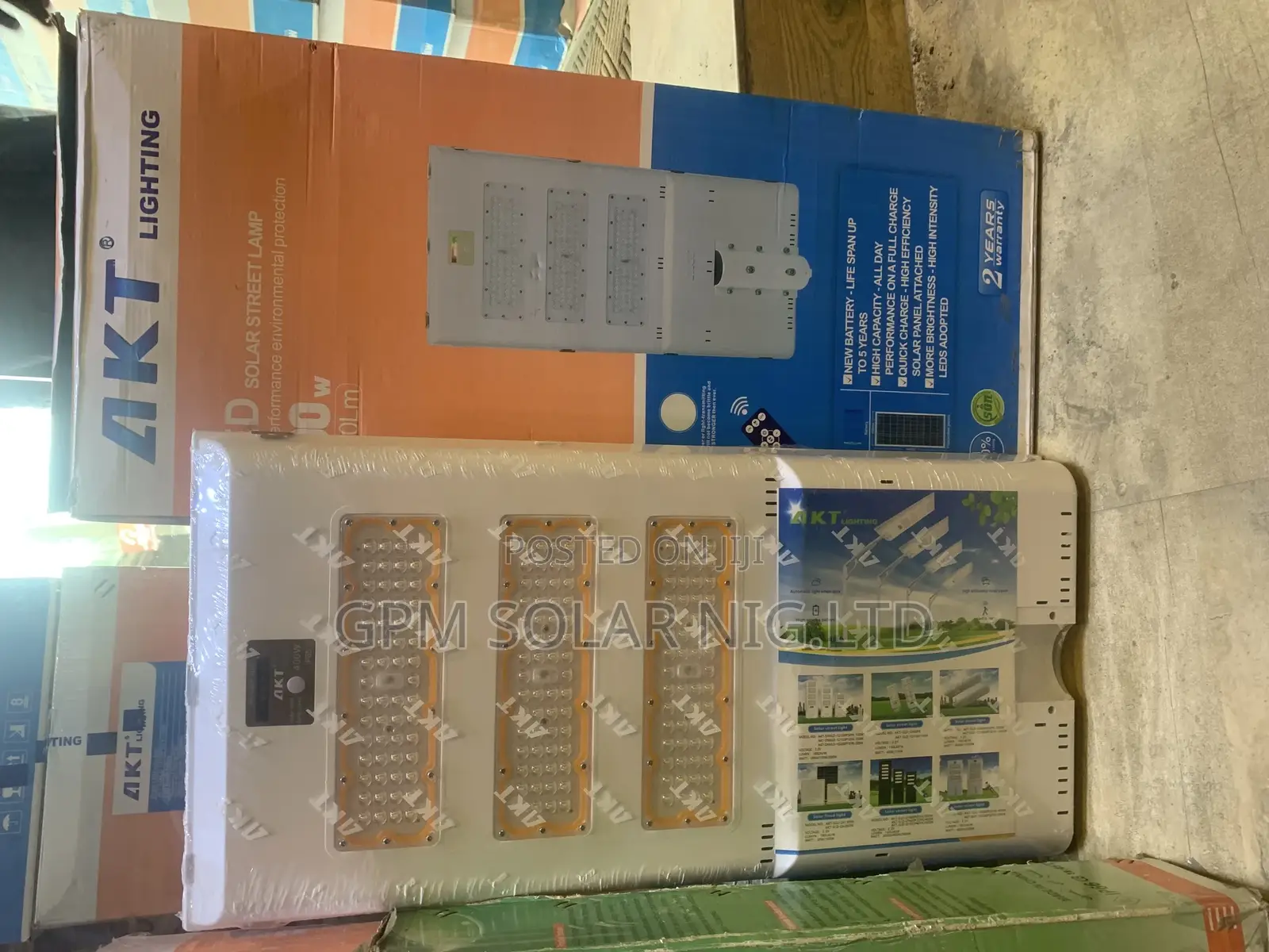 400watts Akt Solar Streetlight