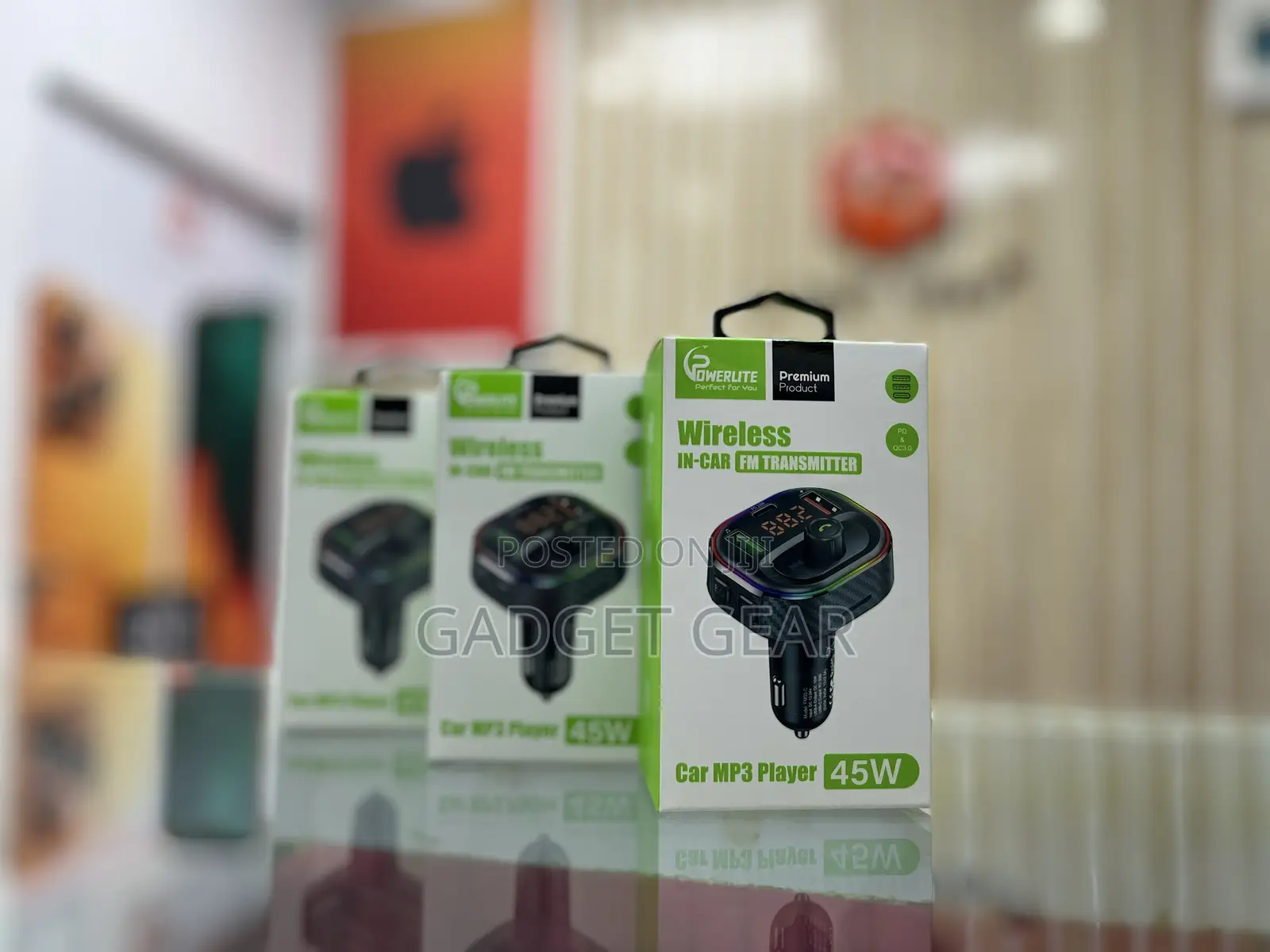 Powerlite Wireless in-Car Fm Transmitter