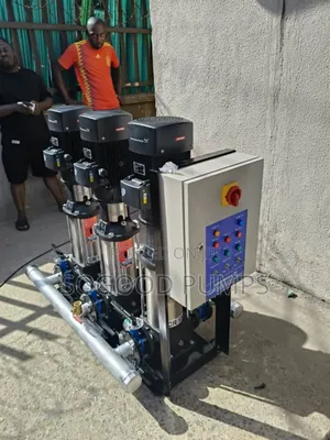 Grundfos Vertical Booster Pump One Duty Two Standby Cr15-4