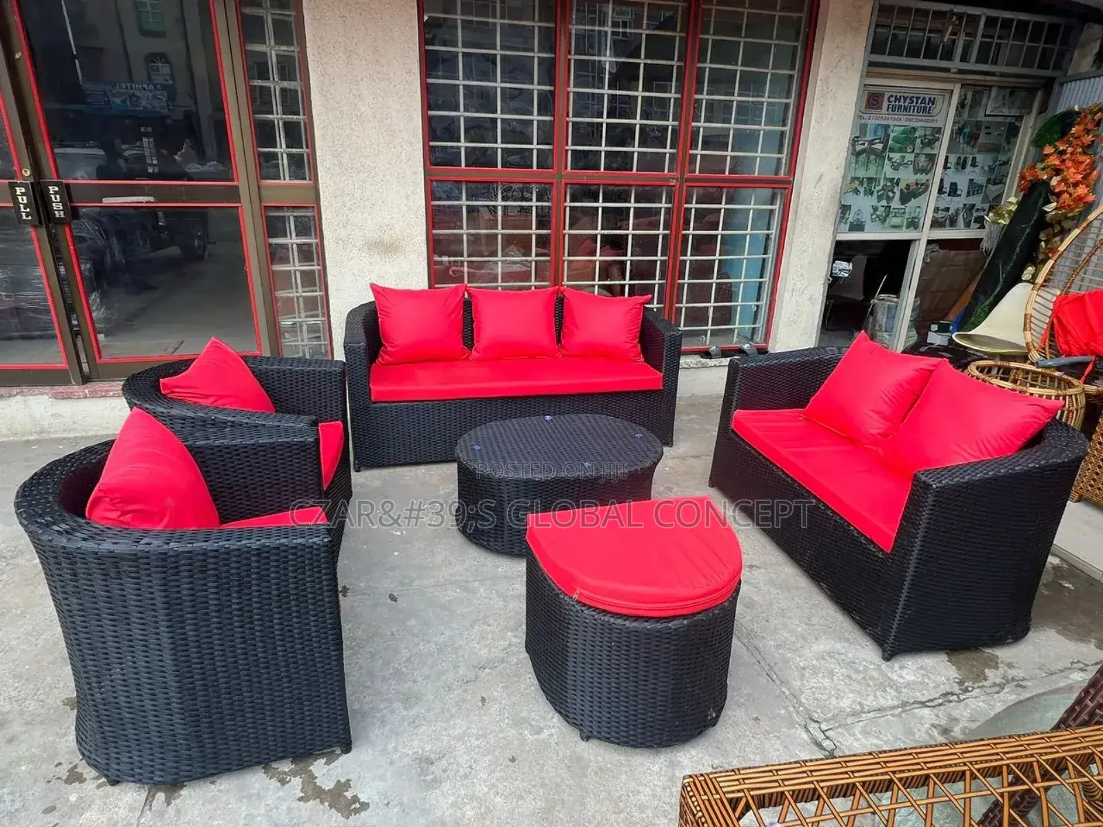 Executive 7 Seaters Outdoor Sofa Set
