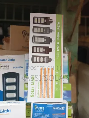 3 Eyes Ip67 Solar Street Light