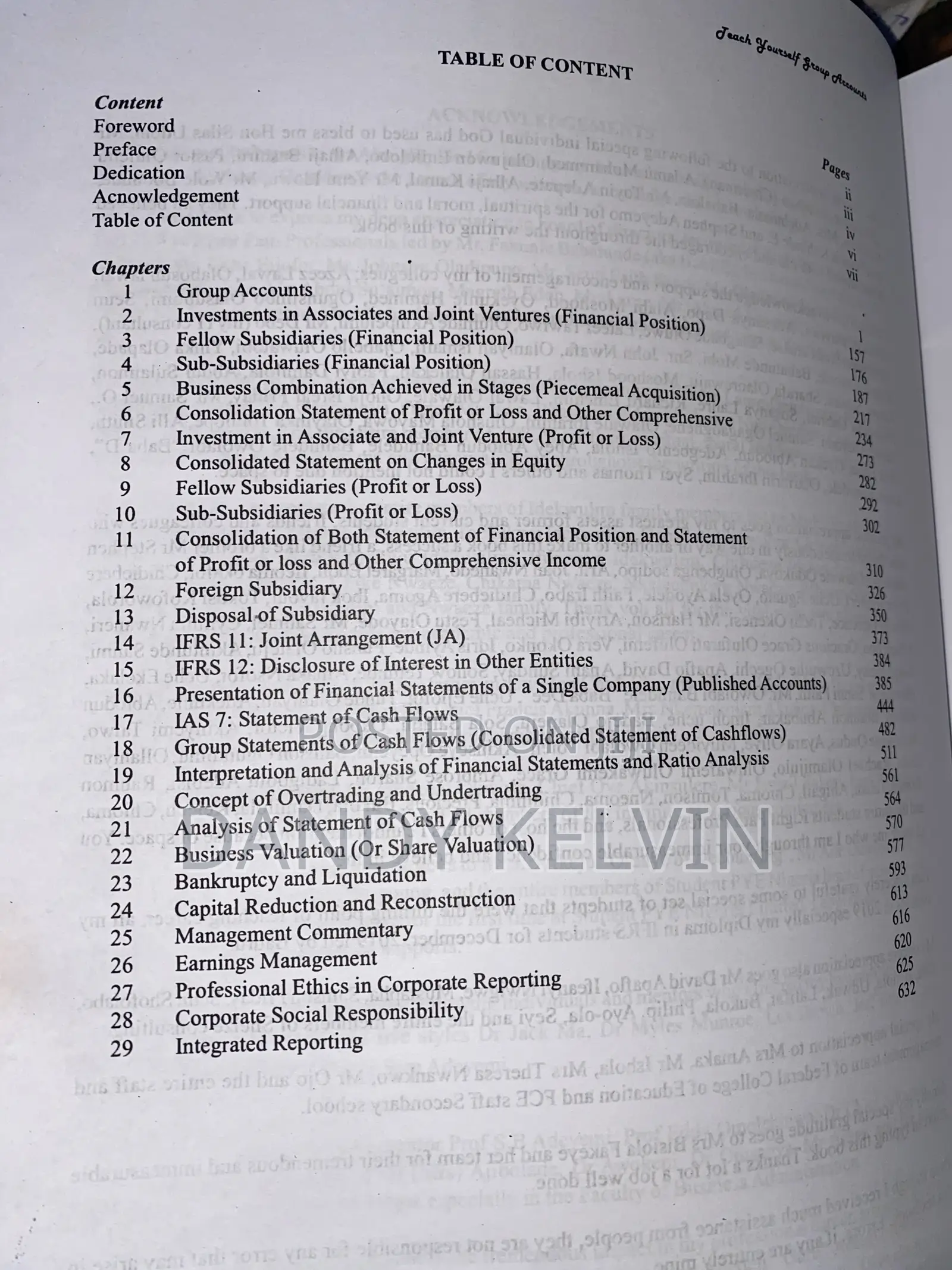 Teach Yourself Group Accounting
