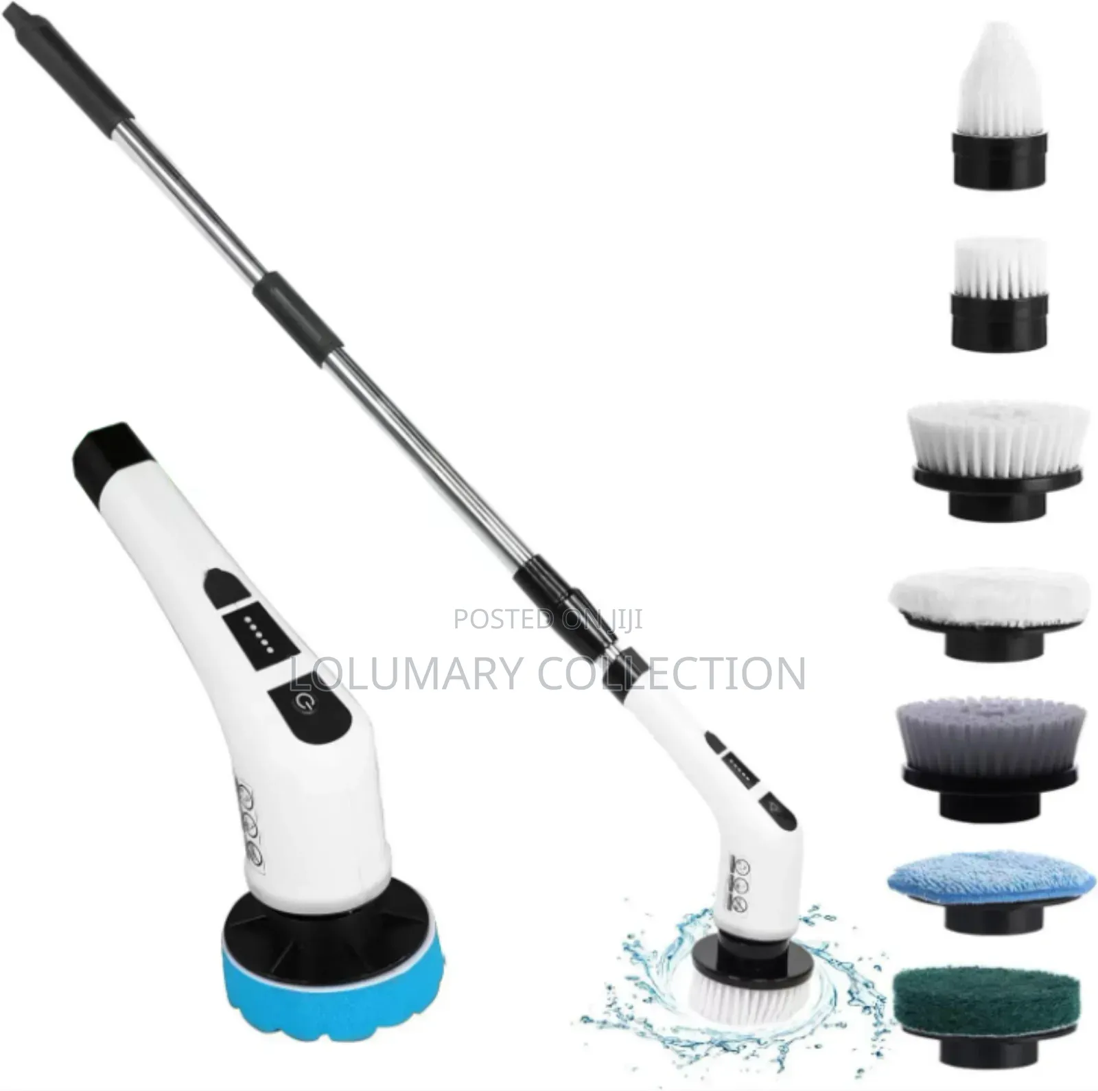 9 in 1 Rechargeable Cleaning Brush / Spin Scrubber