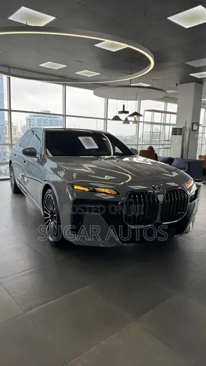 New BMW 740 2025 Gray