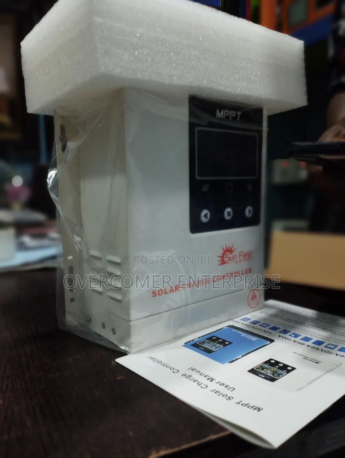 MPPT 120ah Charge Controller