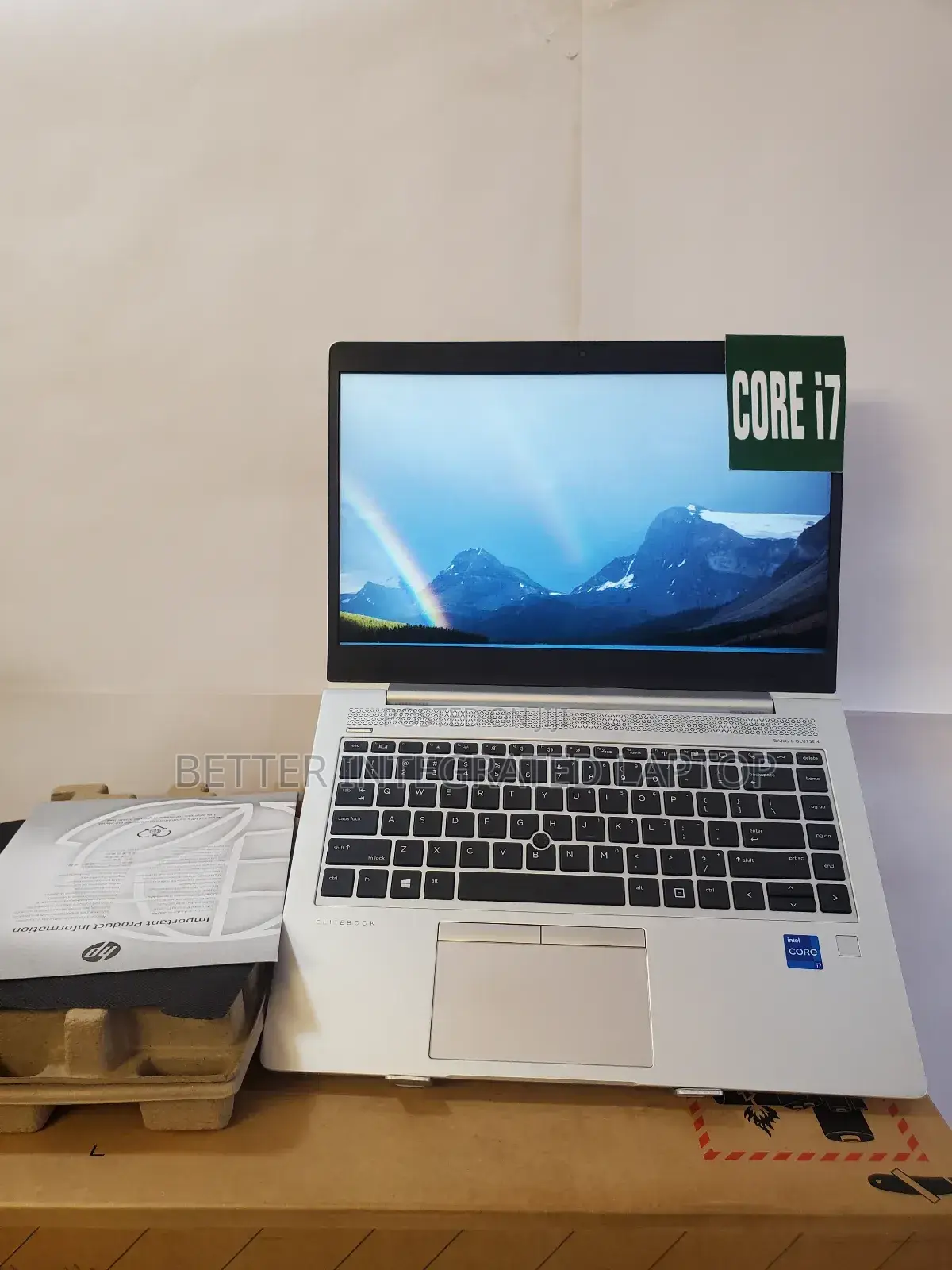 New Laptop HP EliteBook 735 8GB Intel Core i7 SSD 512GB