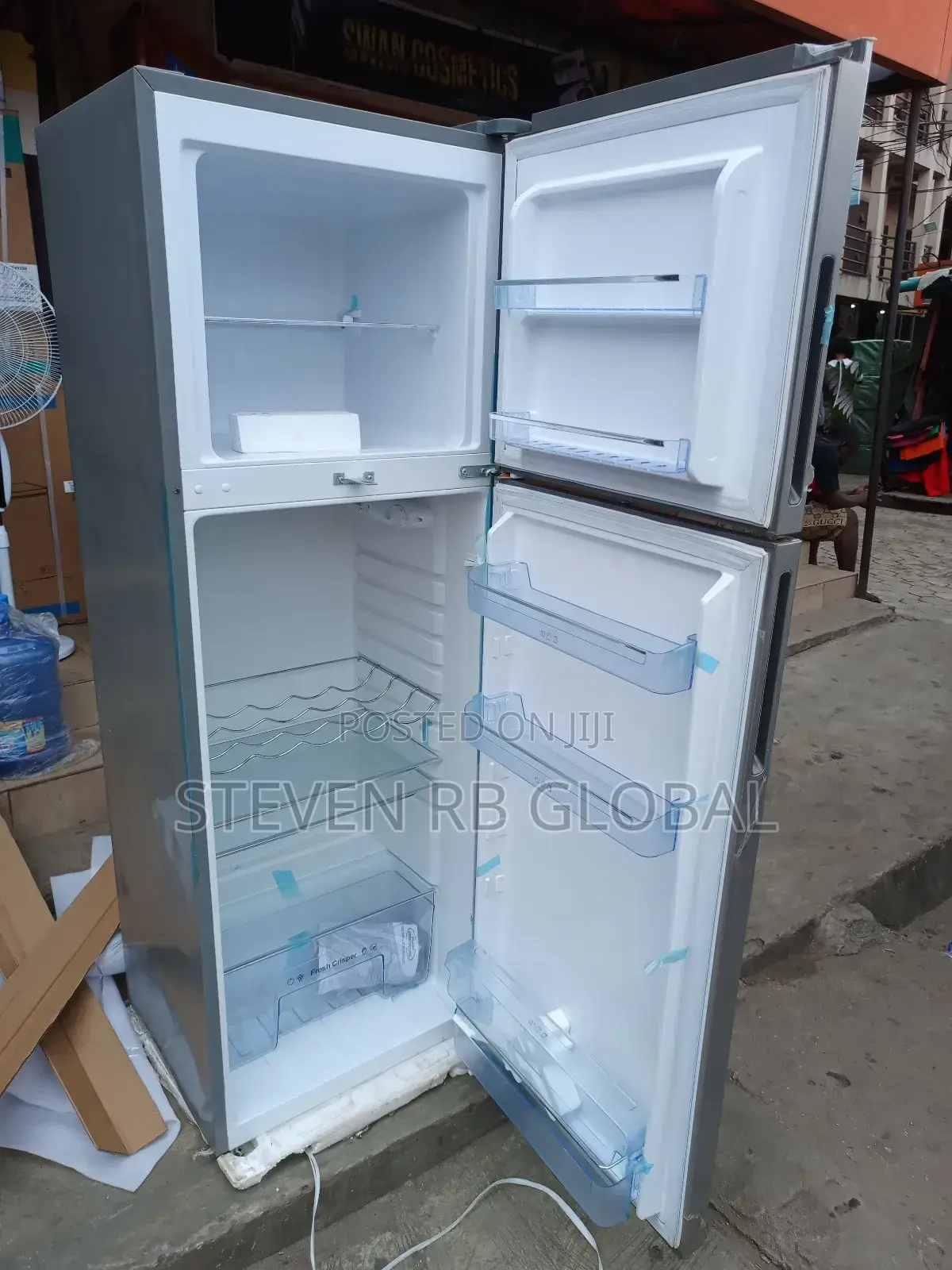 Haier Thermocool 320l Double Door Refrigerator HRF-320blux