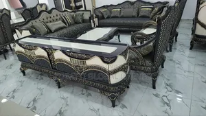Turkish Royal Sofa With Tv Consoles, Center Table / Mirror