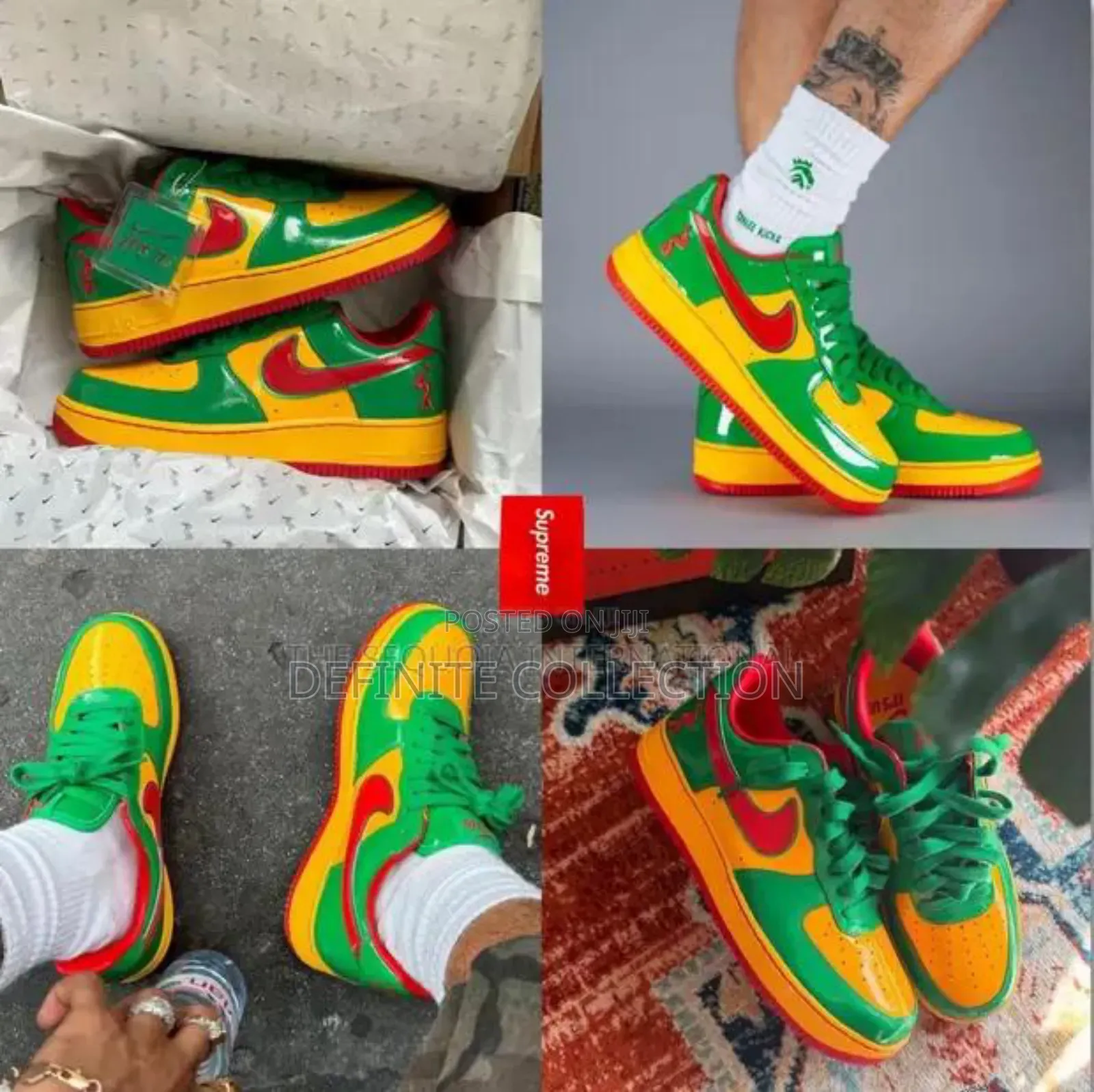 Nike Air Force 1 Multicolor Sneakers