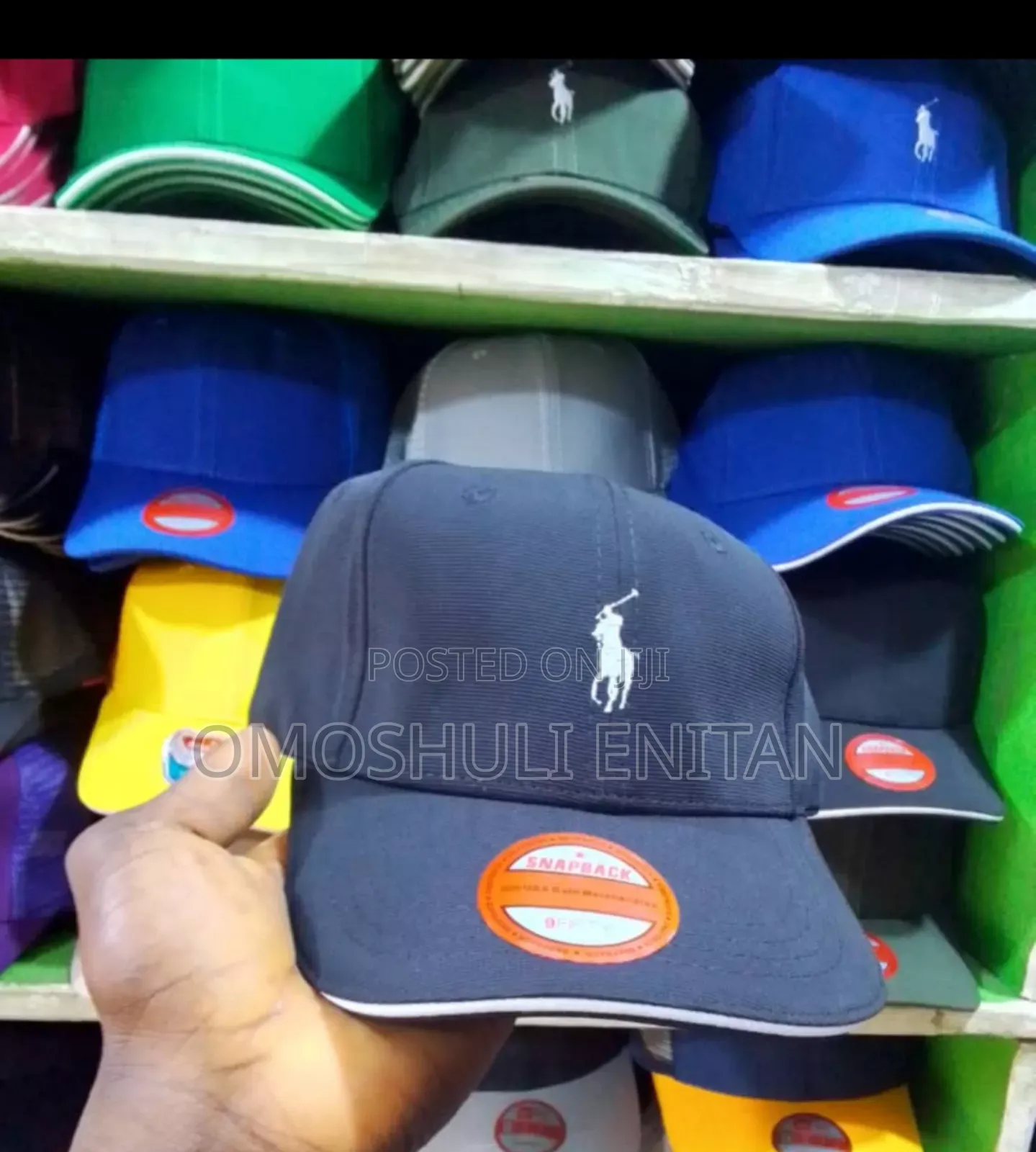 Branded Face Caps Available