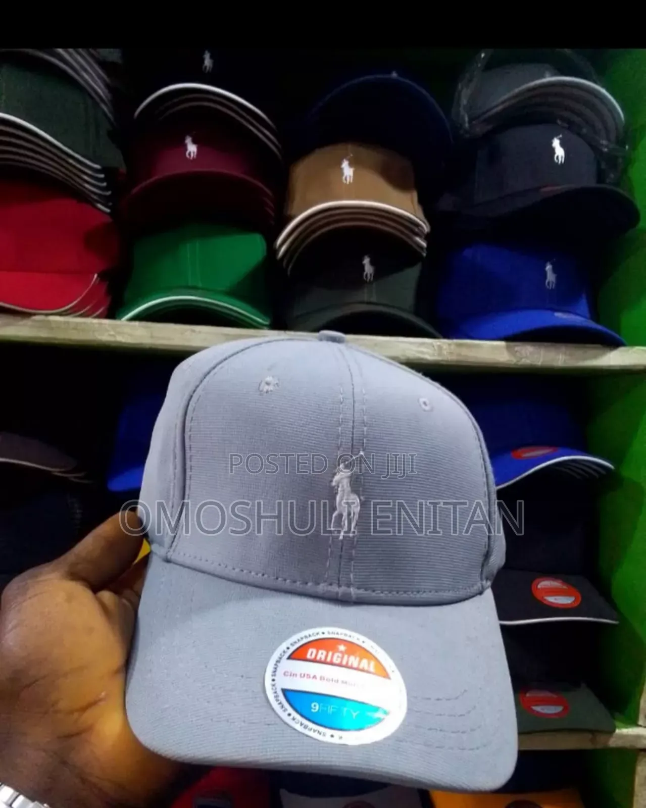 Branded Face Caps Available