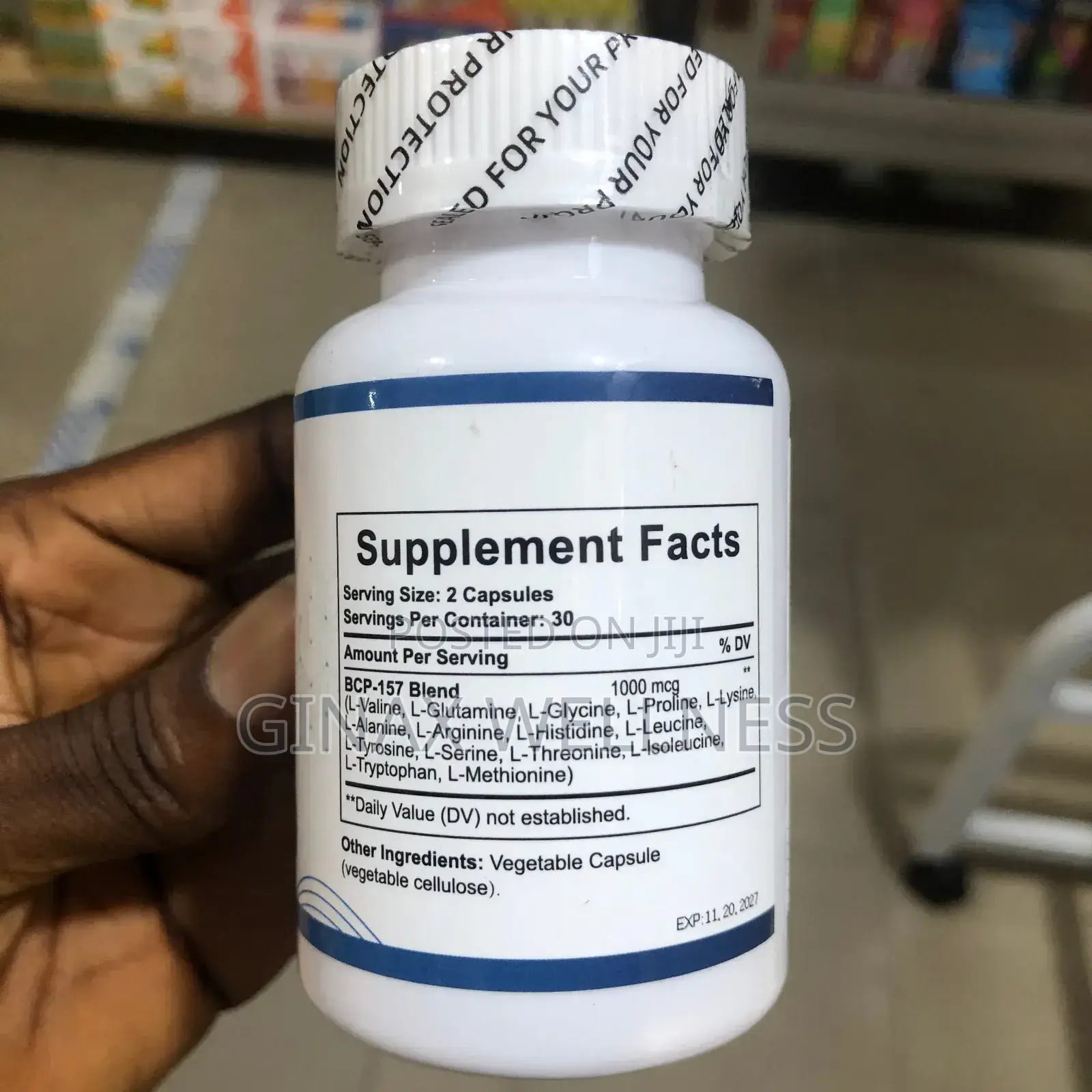 BPC-157 Capsule for Healing and Tissue Repairs (1000mcg)