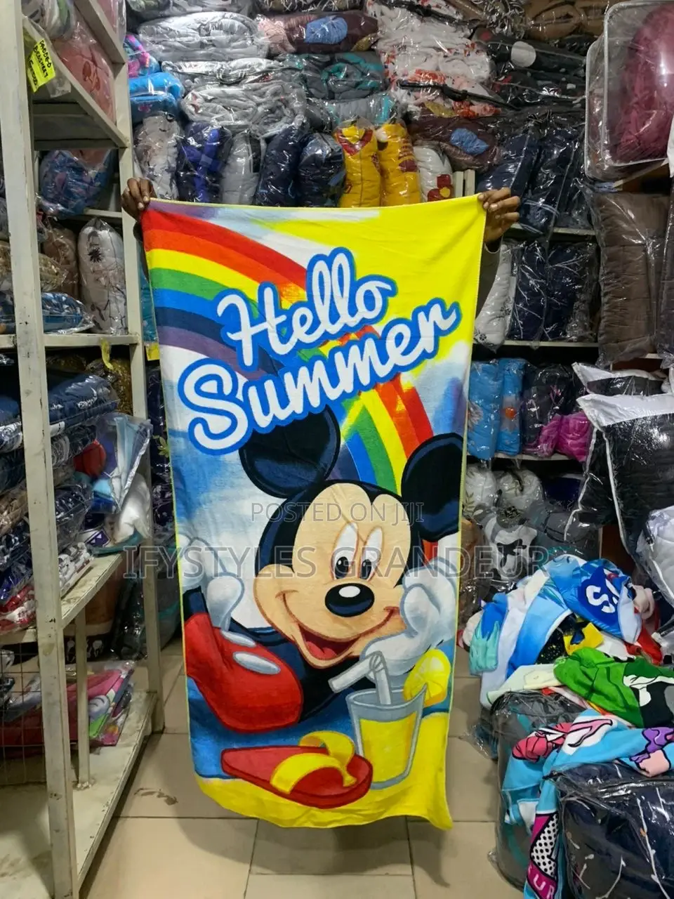 Cartoon Characters Towels