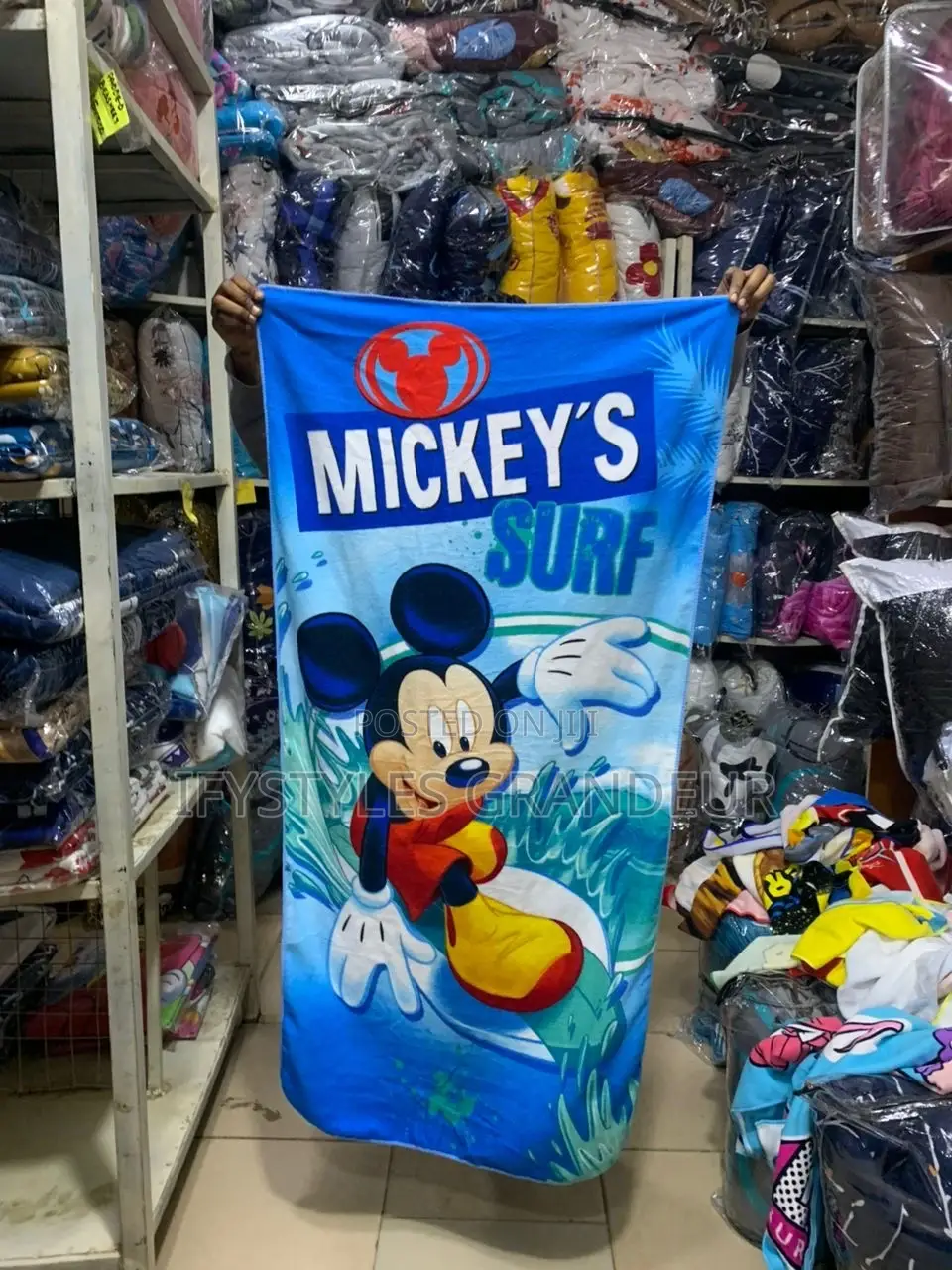 Cartoon Characters Towels