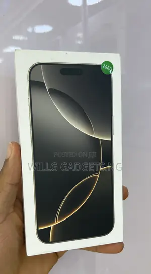 New Apple iPhone 16 Pro Max 256 GB Gray