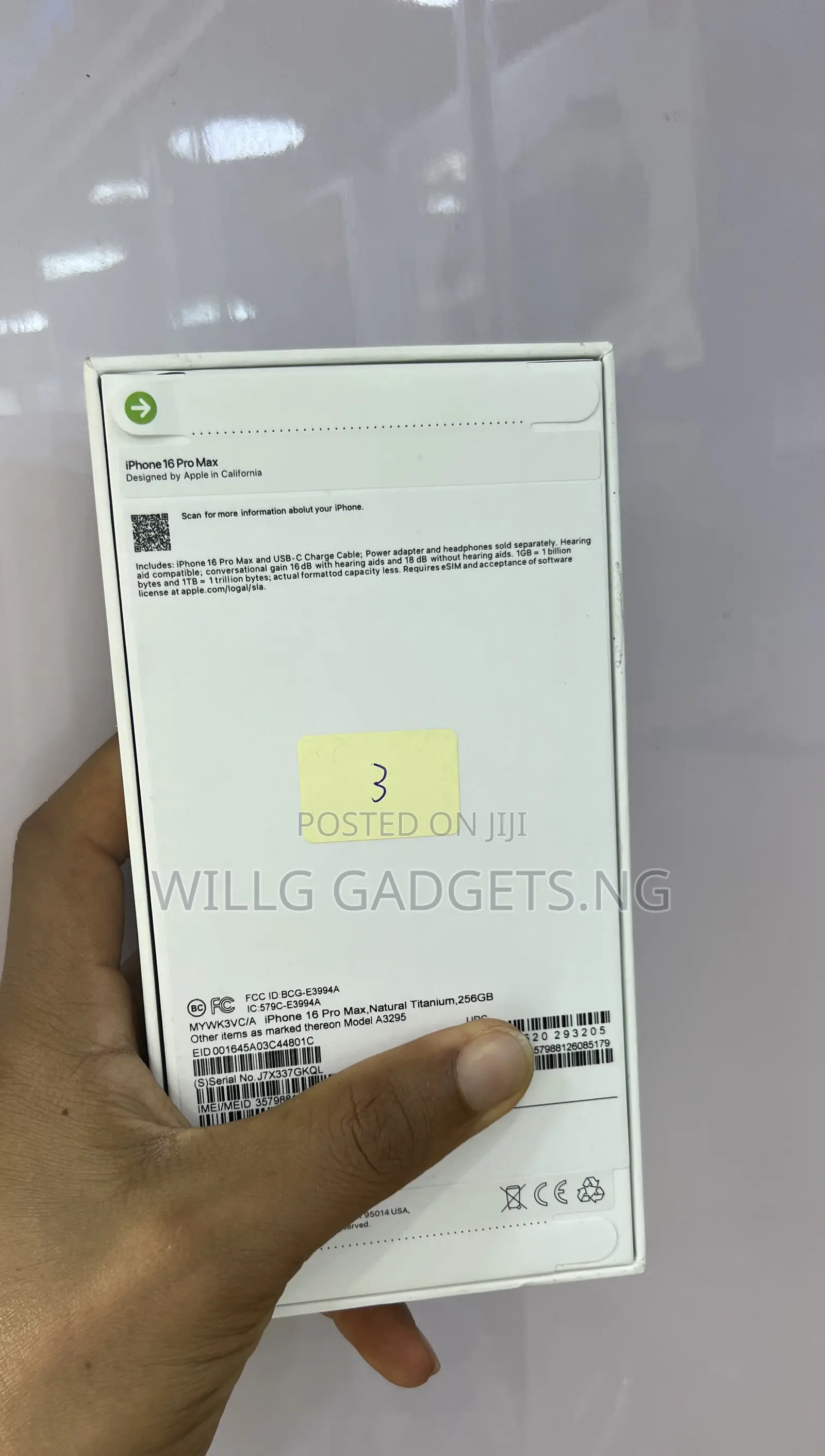 New Apple iPhone 16 Pro Max 256 GB Gray
