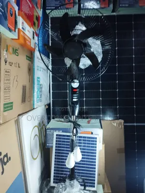 Solar Fan With Panel
