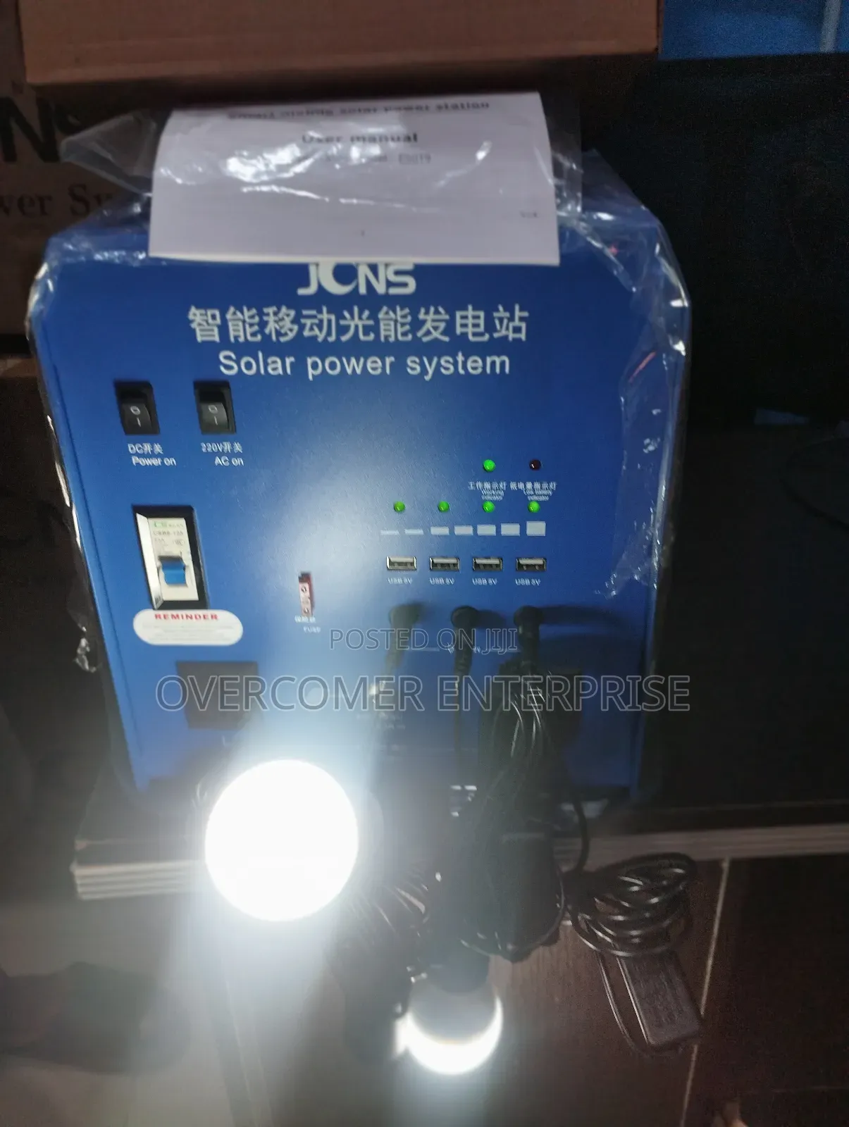 Jcns Solar Generator 1.8kva