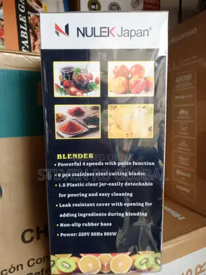 Nulek | Nl- B828 - Electric Blender With a Mill Cup - 750w-